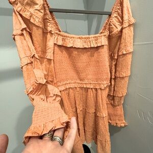 Cleobella Peach Dress